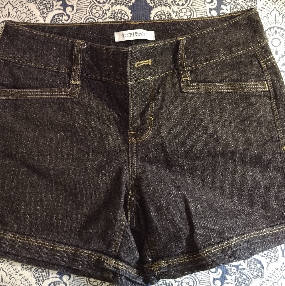 White House Black Market Denim Shorts